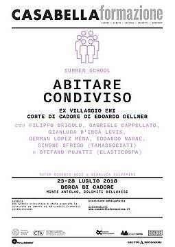 Abitare Condiviso 2018 Grafica
