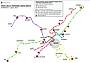 Mappa trasporti gratuiti per la Sagra del Fisciot - 2025