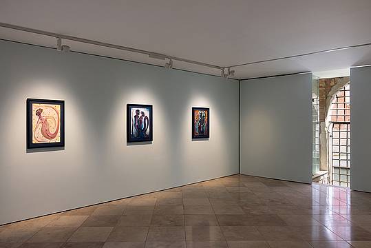 Installation view, Wangechi Mutu - The SeasSpirit Vic Victoria Miro Venice - Wangechi Mutu Courtesy the artist and Victoria Miro Installation view, Wangechi Mutu - The SeasSpirit Vic Victoria Miro Venice - Wangechi Mutu Courtesy the artist and Victoria Miro