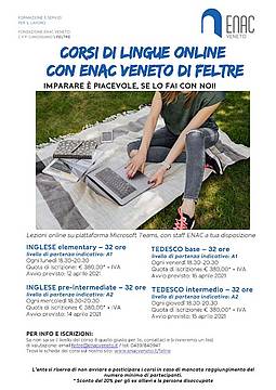 LOCANDINA CORSI LINGUE PRIMAVERA 2021 22 marzo