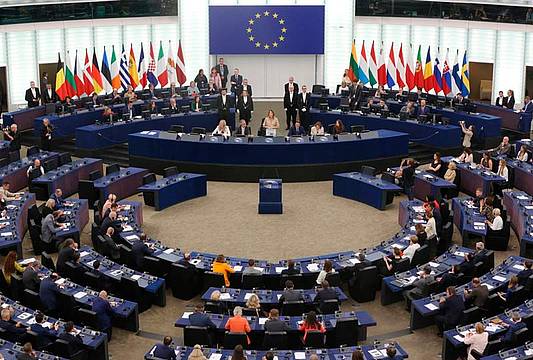 La sessione inaugurale dell'Europarlamento, IPA-Fotogramma