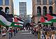 Palestina Anima Mundi, un emozionante incontro tra Francesca Albanese e oltre 150 presidi in tutta Italia - in foto il presidio-Duomo-piazza-Diaz 19-6-2026