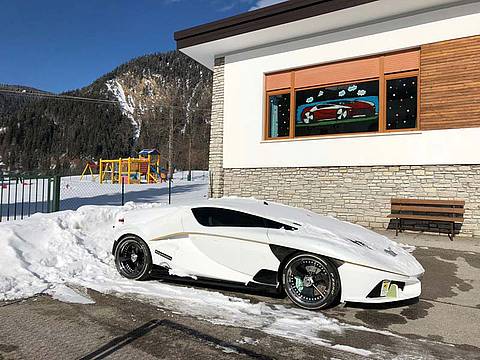 Frangivento a Selva di Cadore