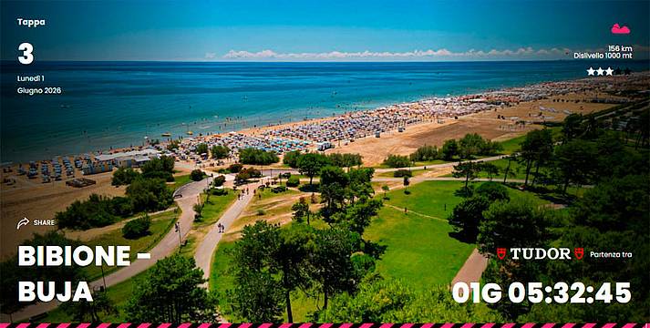 Il Giro d'Italia Women 2026 - Tappa n.3 Bibione - Buja Il Giro d'Italia Women 2026 - Tappa n.3 Bibione - Buja