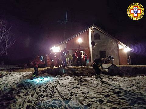 Intervento nella Notte a Domegge di Cadore Intervento nella Notte a Domegge di Cadore