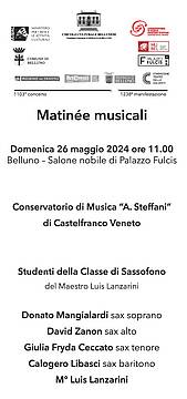 Circolo Culturale Bellse Matinée 26 maggio 24