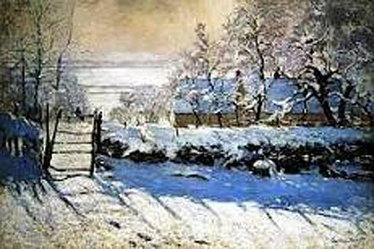 La gazza di Claude Monet