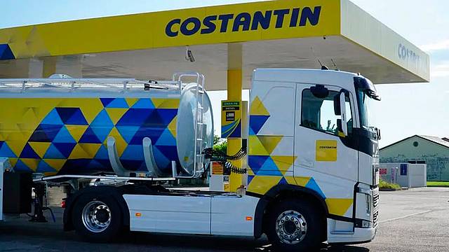 Una stazione di servizio della rete di Costantin