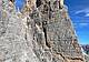 sula Via Zinnfiziert alla Cima Ovest delle Tre Cime di Lavaredo