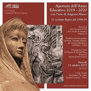 Apertura dell’Anno Educativo 2019-20 con l’arte di Augusto Murer Apertura dell’Anno Educativo 2019-20 con l’arte di Augusto Murer