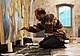 Un artista al lavoro al Forte_Foto E. Leveghi