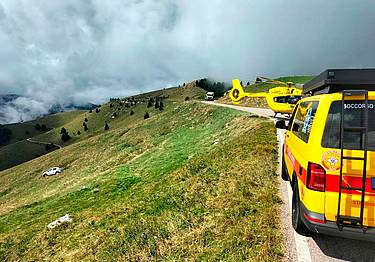 un'immagine relativa all'intervento sul Monte Grappa un'immagine relativa all'intervento sul Monte Grappa