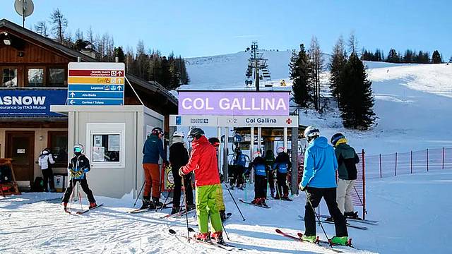 Apertura stagionale degli impianti di Col Gallina a Cortina d'Ampezzo