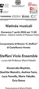 Matine´e Matine´e