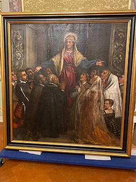 Madonna della Misericordia_Tiziano Vecellio e bottega Madonna della Misericordia_Tiziano Vecellio e bottega