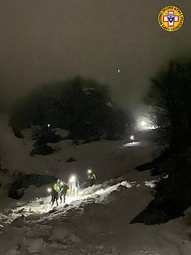 Difficile intervento sul Monte Cornetto 3 Difficile intervento sul Monte Cornetto 3