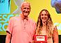 Francesca Dalla Rosa premiata da Jouni Parkkali alla Festa dello sport del Corriere delle Alpi Francesca Dalla Rosa premiata da Jouni Parkkali alla Festa dello sport del Corriere delle Alpi