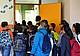 Professori e alunni a scuola per l'inizio dell'anno scolastico 2017 - ANSA ALESSANDRO DI MARCO