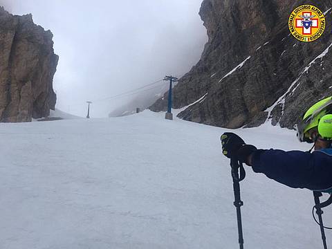 Recupero impegnativo a Forcella Staunies 2
