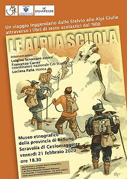 Locandina Le Alpi a Scuola 1 Locandina Le Alpi a Scuola 1