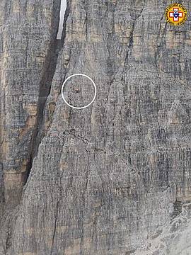 Soccorso alpinista sulle Tre Cime di Lavaredo Soccorso alpinista sulle Tre Cime di Lavaredo