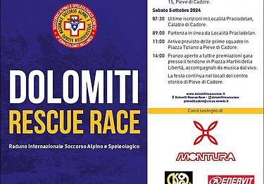 presentazione della Dolomiti Rescue Race