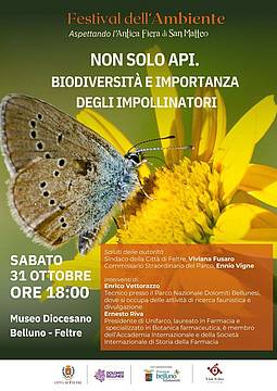 “Non solo api. Biodiversità e importanza degli impollinatori” “Non solo api. Biodiversità e importanza degli impollinatori”