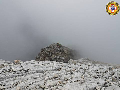 Antelao all'altezza di Forcella Piccola Antelao all'altezza di Forcella Piccola
