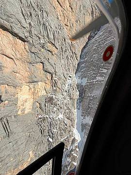 Basejumper disperso - ancora senza esito la ricerca