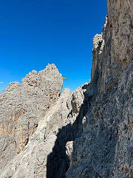 sui Cadini di Misurina, verso Forcella Verzi
