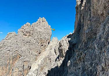 sui Cadini di Misurina, verso Forcella Verzi sui Cadini di Misurina, verso Forcella Verzi