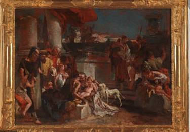Circoncisione di Cristo di Giambattista Tiepolo Circoncisione di Cristo di Giambattista Tiepolo