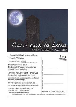 Corri con la luna 2018