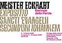 Progetto Speciale dell’Archivio Storico dedicato a Meister Eckhart
