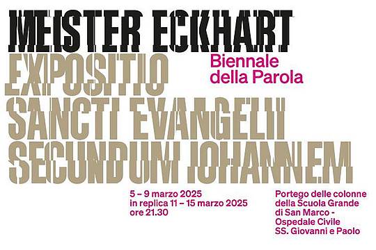 Progetto Speciale dell’Archivio Storico dedicato a Meister Eckhart