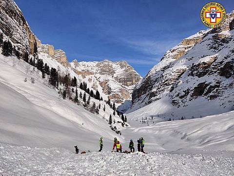 Immagini valanga Cortina 2 Immagini valanga Cortina 2