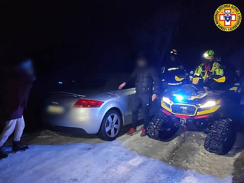 bloccati dalla neve sul Monte Grappa