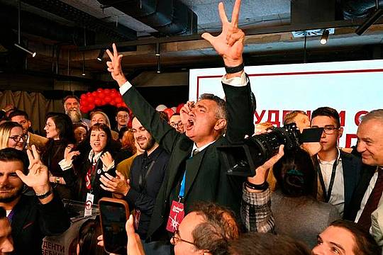 Rappresentanti della Lista studenti - (Afp)