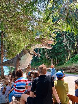 All'alba delle Tre Cime - I dinosauri