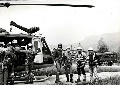 65 anni di Soccorso alpino 65 anni di Soccorso alpino