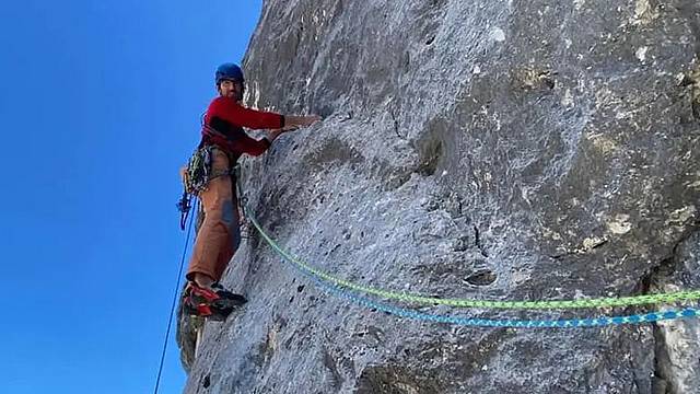 Diego Dellai in azione