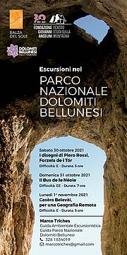 Escursioni nel Parco Dolomiti Bellunesi