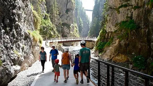 Una immagine dei Serrai di Sottoguda Una immagine dei Serrai di Sottoguda