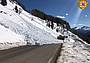 Valanga sulla strada verso Passo Giau, sotto il Rifugio Fedare