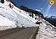 Valanga sulla strada verso Passo Giau, sotto il Rifugio Fedare