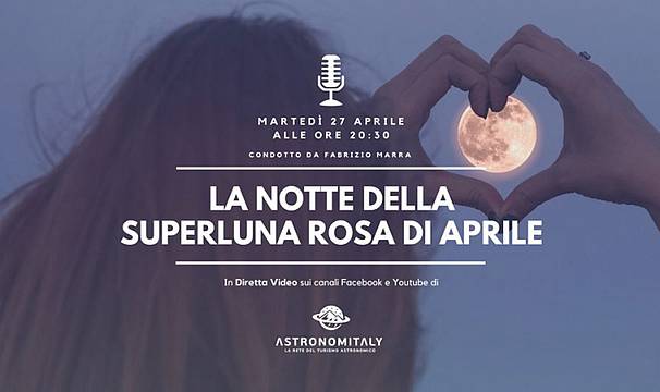 Superluna Rosa di aprile 2021 Superluna Rosa di aprile 2021