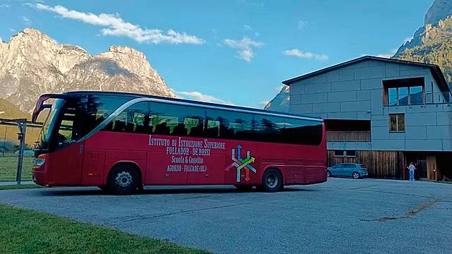 Trasporti pubblici per l'istituto Follador