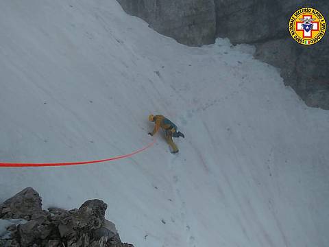 Spigolo Dibona sulla Grande delle Tre Cime 1