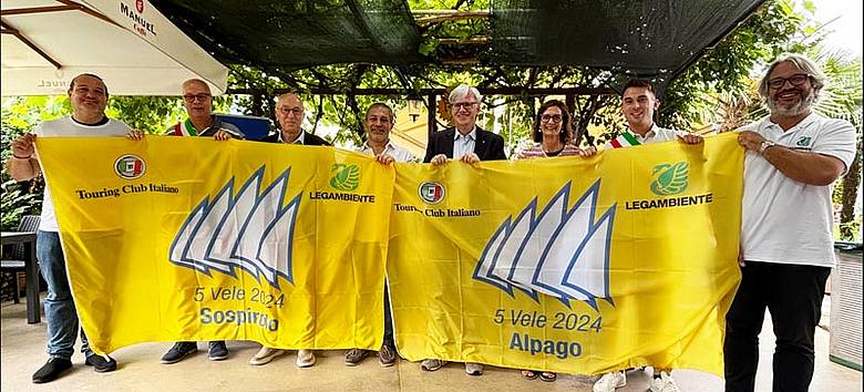 le 5 Vele di Legambiente e Touring Club Italiano le 5 Vele di Legambiente e Touring Club Italiano