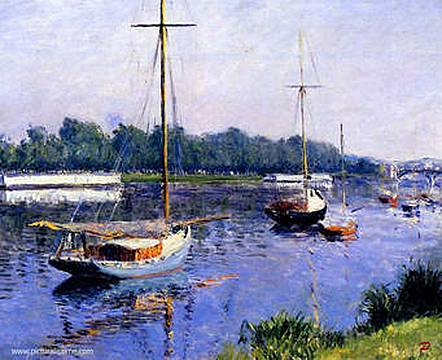 Claude Monet, Il bacino di Argenteuil (particolare), 1872 circa - Parigi, musée d'Orsay © photo musée d'Orsay  rmn